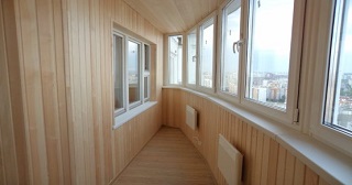 Внутренняя отделка лоджии Балашиха, цена от 211 руб. м2